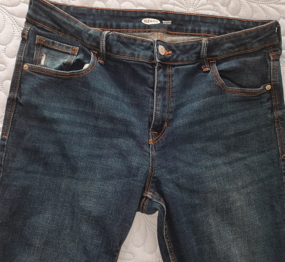 Old Navy skinny jeans distressed sz 16L - Picture 2 of 6